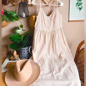 Old Navy Cotton-Poplin Cami Maxi Swing Dress